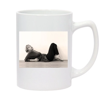 Scarlett Johansson 14oz White Statesman Mug