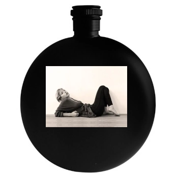 Scarlett Johansson Round Flask