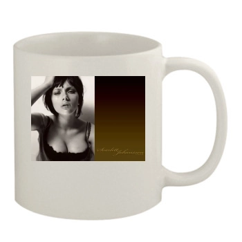 Scarlett Johansson 11oz White Mug