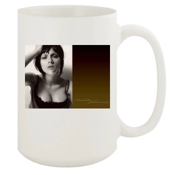 Scarlett Johansson 15oz White Mug