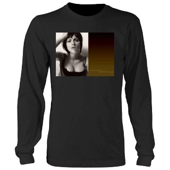 Scarlett Johansson Men's Heavy Long Sleeve TShirt