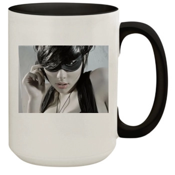 Scarlett Johansson 15oz Colored Inner & Handle Mug