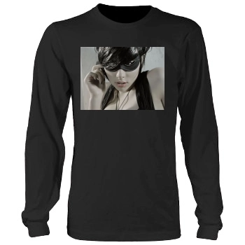 Scarlett Johansson Men's Heavy Long Sleeve TShirt