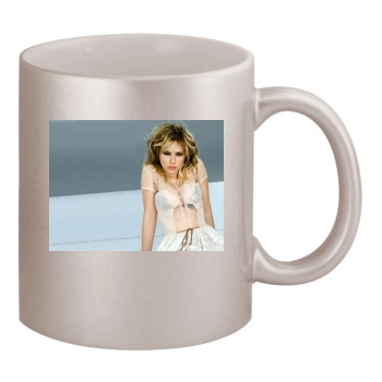 Scarlett Johansson 11oz Metallic Silver Mug