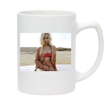 Scarlett Johansson 14oz White Statesman Mug