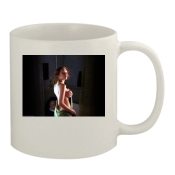 Scarlett Johansson 11oz White Mug