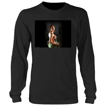 Scarlett Johansson Men's Heavy Long Sleeve TShirt