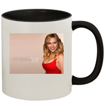 Scarlett Johansson 11oz Colored Inner & Handle Mug