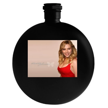 Scarlett Johansson Round Flask