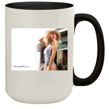 Scarlett Johansson 15oz Colored Inner & Handle Mug