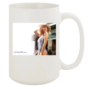 Scarlett Johansson 15oz White Mug