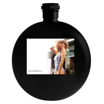 Scarlett Johansson Round Flask