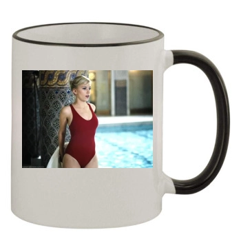 Scarlett Johansson 11oz Colored Rim & Handle Mug