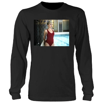 Scarlett Johansson Men's Heavy Long Sleeve TShirt