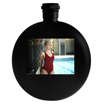 Scarlett Johansson Round Flask