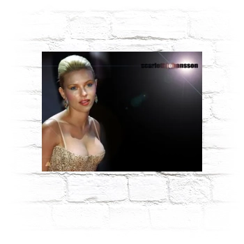 Scarlett Johansson Metal Wall Art