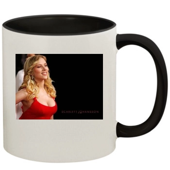 Scarlett Johansson 11oz Colored Inner & Handle Mug