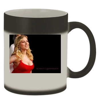 Scarlett Johansson Color Changing Mug