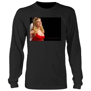 Scarlett Johansson Men's Heavy Long Sleeve TShirt