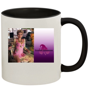 Scarlett Johansson 11oz Colored Inner & Handle Mug