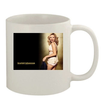 Scarlett Johansson 11oz White Mug