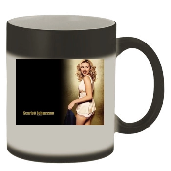 Scarlett Johansson Color Changing Mug