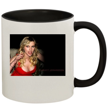 Scarlett Johansson 11oz Colored Inner & Handle Mug