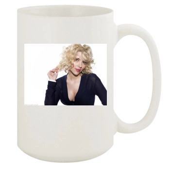 Scarlett Johansson 15oz White Mug