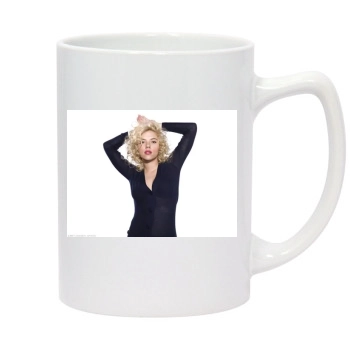 Scarlett Johansson 14oz White Statesman Mug