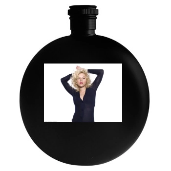 Scarlett Johansson Round Flask