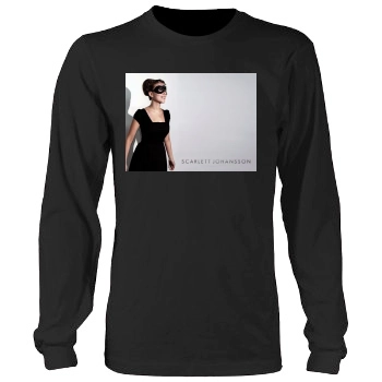 Scarlett Johansson Men's Heavy Long Sleeve TShirt