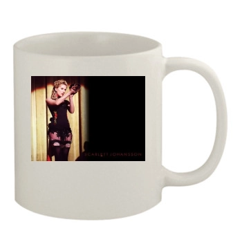 Scarlett Johansson 11oz White Mug