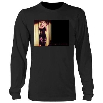 Scarlett Johansson Men's Heavy Long Sleeve TShirt