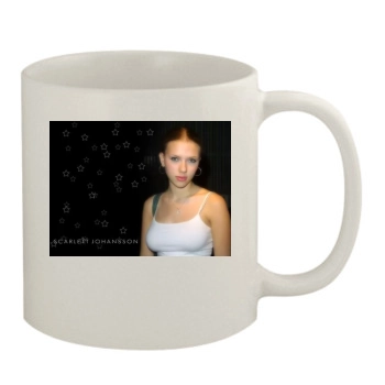 Scarlett Johansson 11oz White Mug