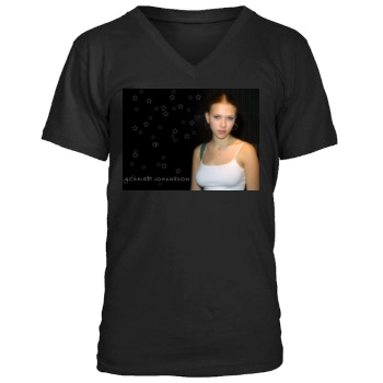 Scarlett Johansson Men's V-Neck T-Shirt