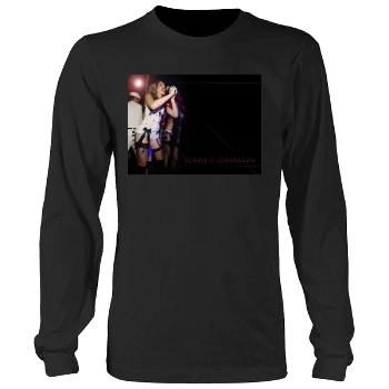 Scarlett Johansson Men's Heavy Long Sleeve TShirt