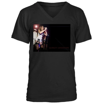 Scarlett Johansson Men's V-Neck T-Shirt