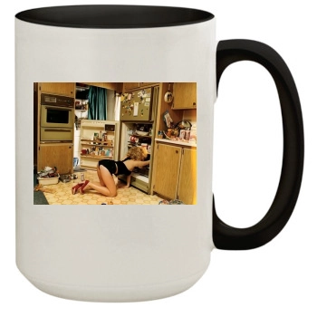 Scarlett Johansson 15oz Colored Inner & Handle Mug