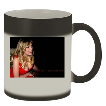 Scarlett Johansson Color Changing Mug