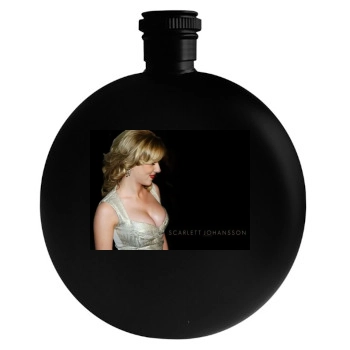 Scarlett Johansson Round Flask