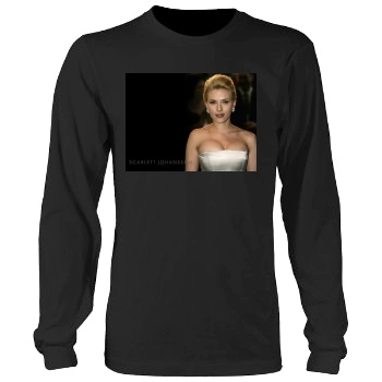 Scarlett Johansson Men's Heavy Long Sleeve TShirt