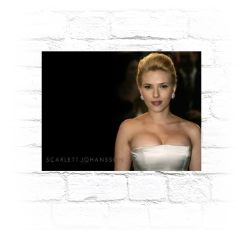 Scarlett Johansson Metal Wall Art