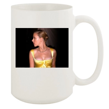 Scarlett Johansson 15oz White Mug