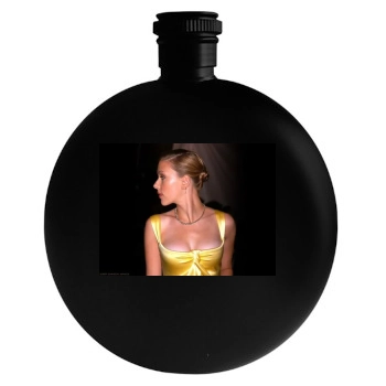 Scarlett Johansson Round Flask