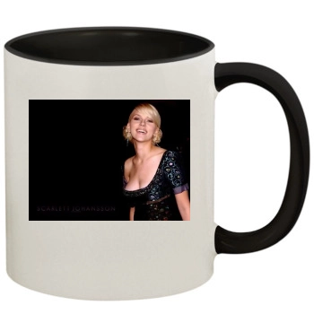 Scarlett Johansson 11oz Colored Inner & Handle Mug