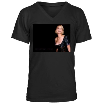 Scarlett Johansson Men's V-Neck T-Shirt