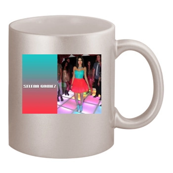 Selena Gomez 11oz Metallic Silver Mug