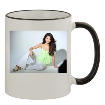 Selena Gomez 11oz Colored Rim & Handle Mug