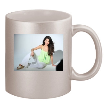 Selena Gomez 11oz Metallic Silver Mug