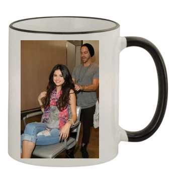 Selena Gomez 11oz Colored Rim & Handle Mug